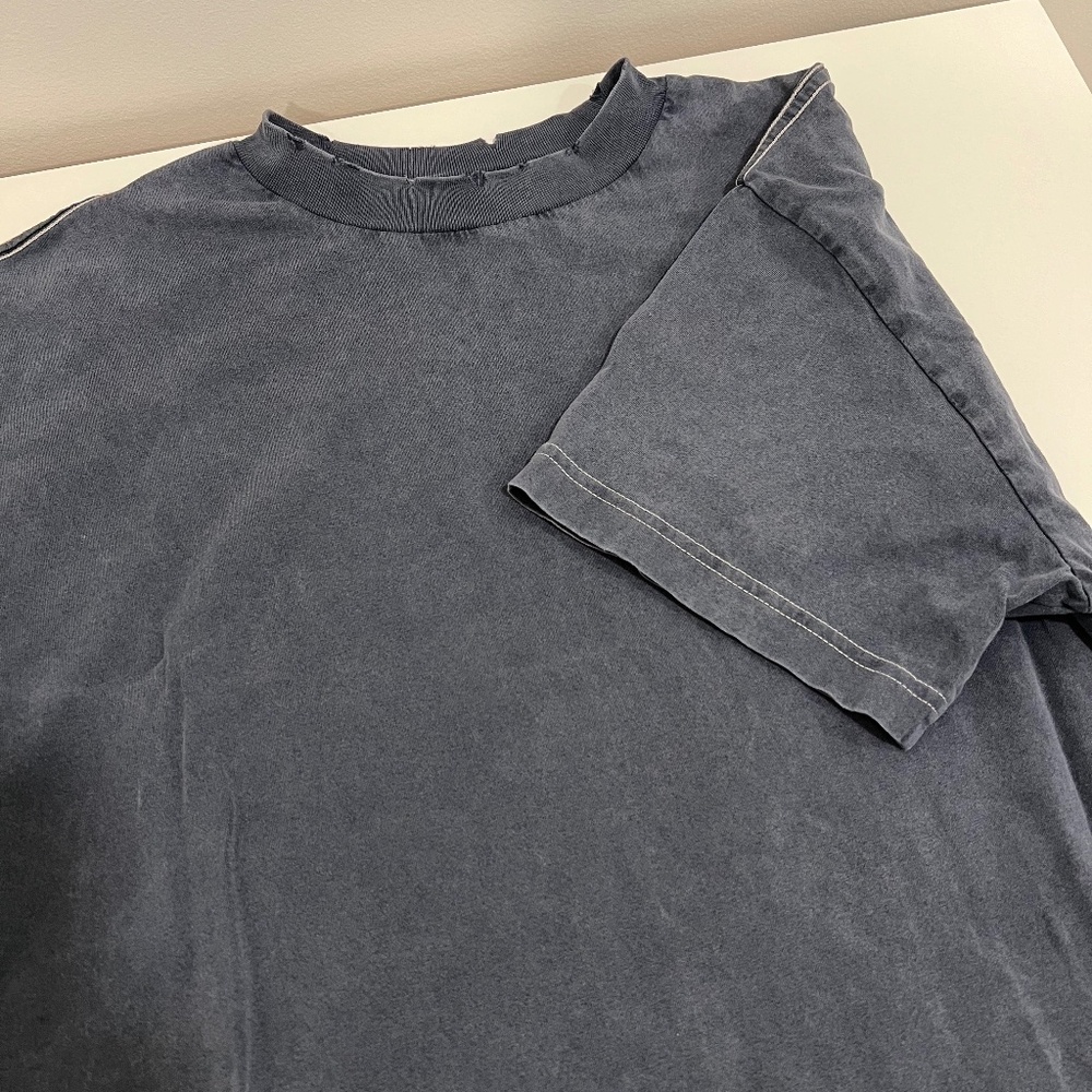 Urban Outfitters Navy Distressed Tee